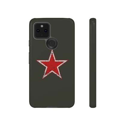 Red star, estuche para celular