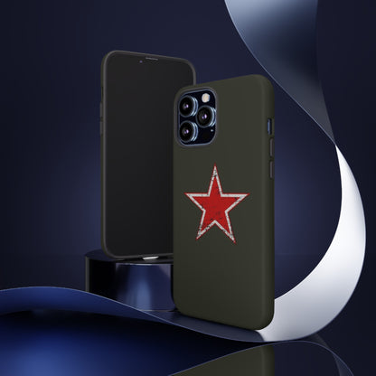 Red star, estuche para celular