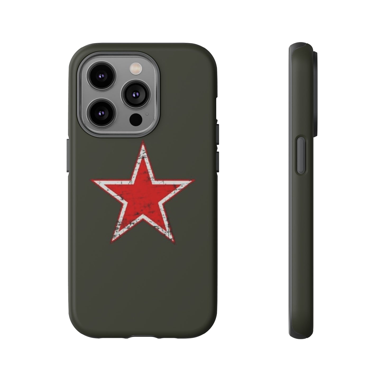 Red star, estuche para celular