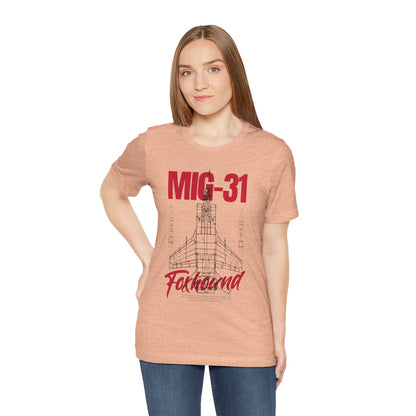 MIG-31, Camiseta de manga corta unisex de jersey