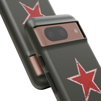 Red star, estuche para celular