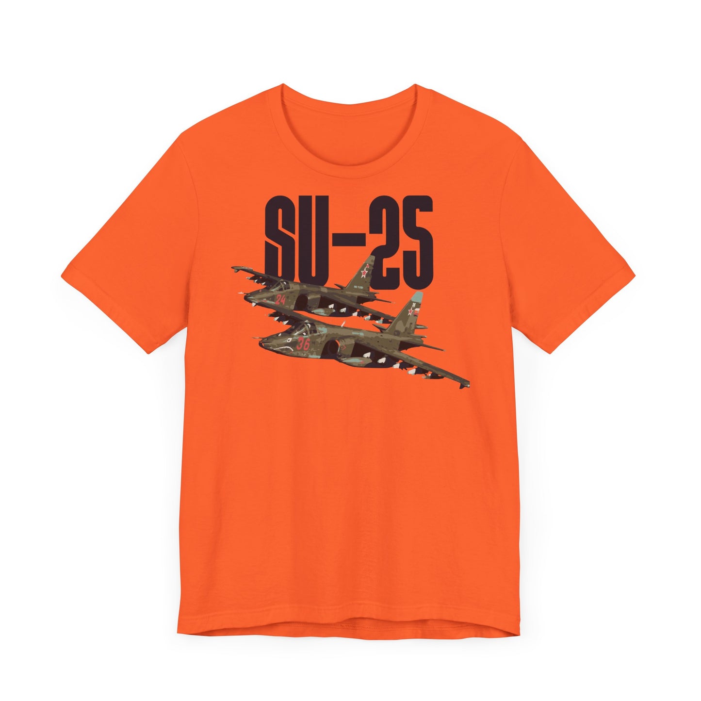 SU-25, Camiseta de manga corta de punto unisex