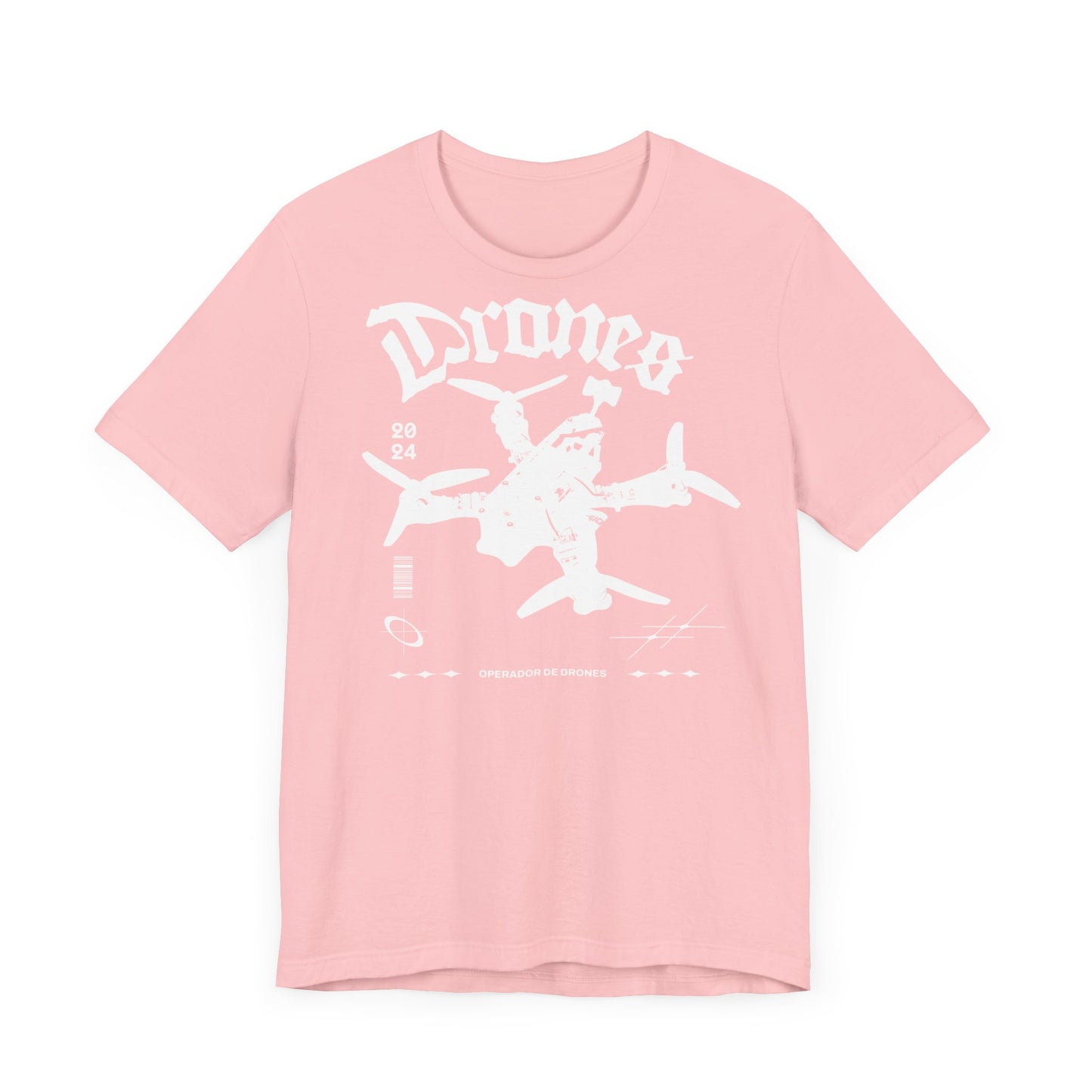 Operador de drones FPV, Camiseta de manga corta de punto unisex