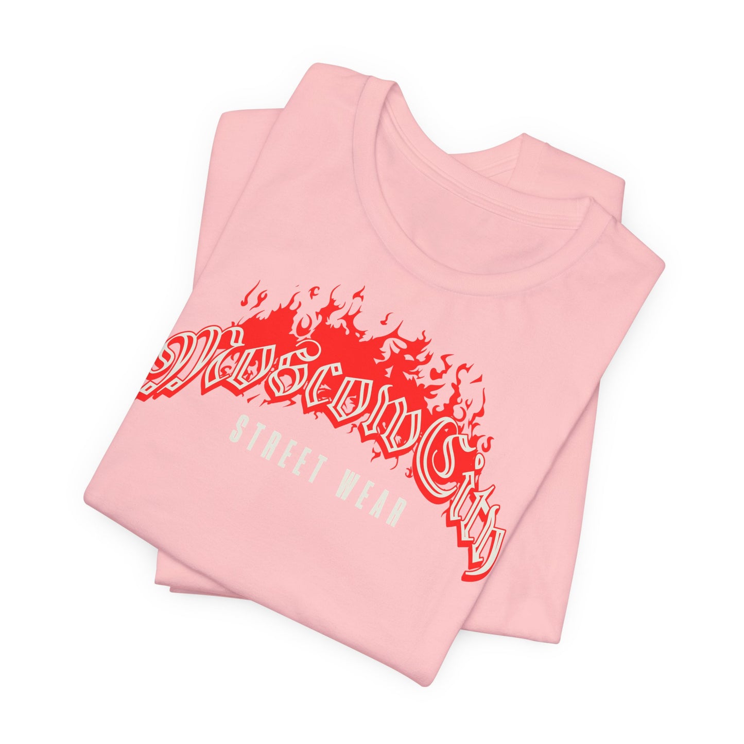 City fire, Camiseta de manga corta de punto unisex