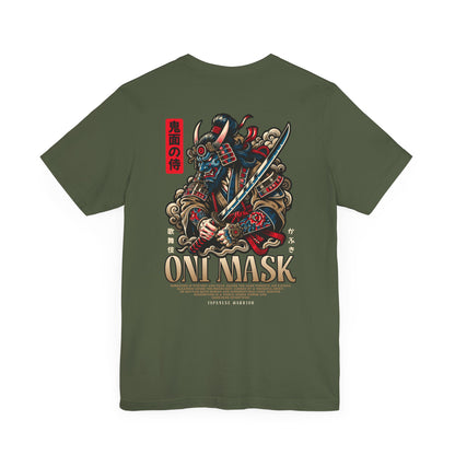 Oni Mask, Camiseta de manga corta unisex de jersey