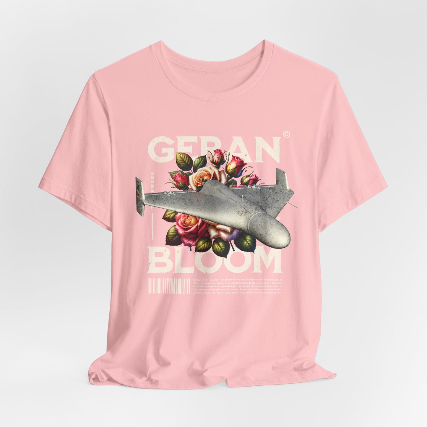 Dron Geran, Camiseta de manga corta de punto unisex