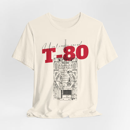 T-80, Camiseta de manga corta de punto unisex