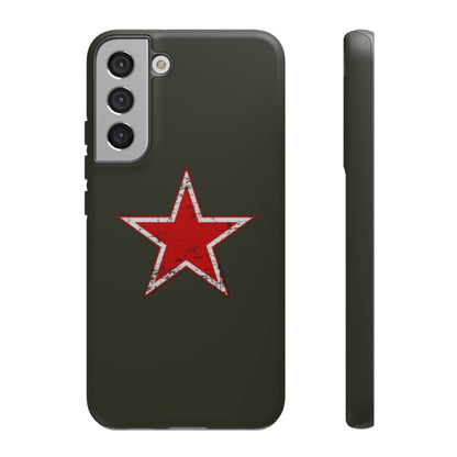 Red star, estuche para celular