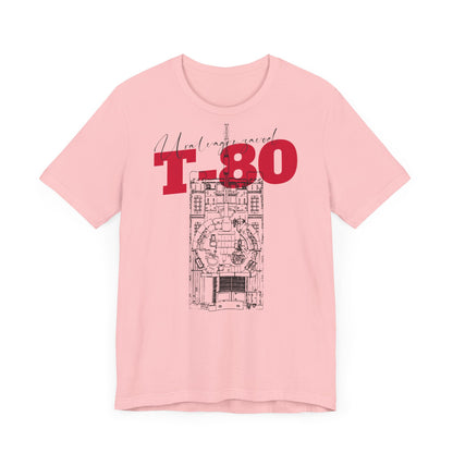 T-80, Camiseta de manga corta de punto unisex