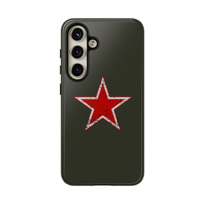 Red star, estuche para celular