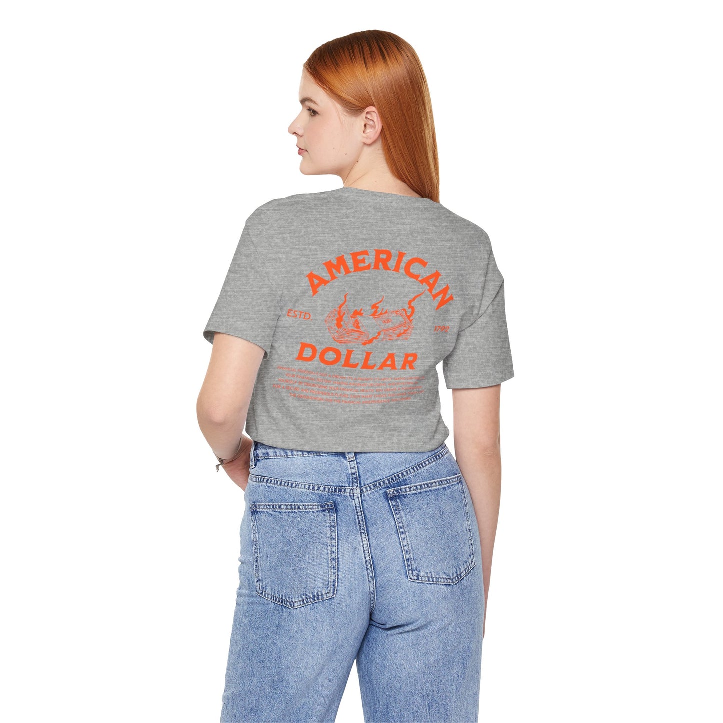 Dollar Burn, Camiseta de manga corta unisex de jersey