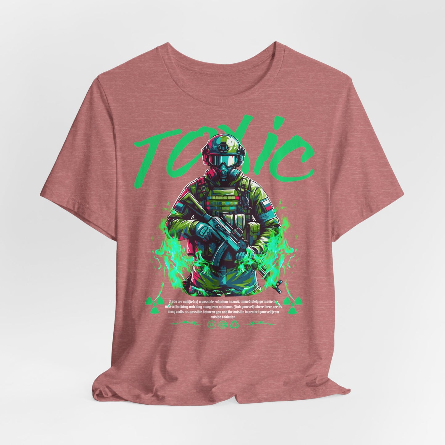 Toxic End, Camiseta de manga corta unisex