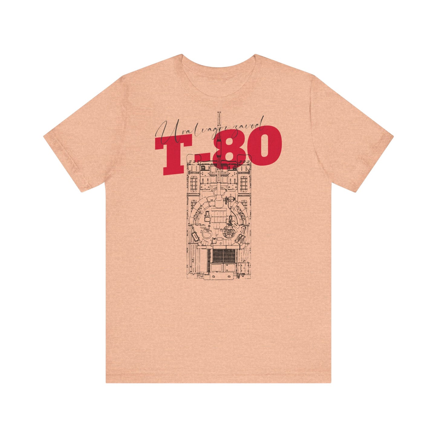 T-80, Camiseta de manga corta de punto unisex