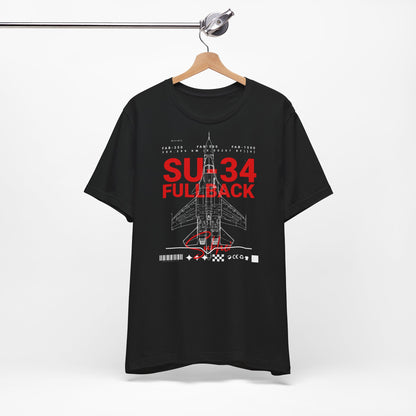 SU-34, Camisetas de fútbol unisex con pantalones cortos