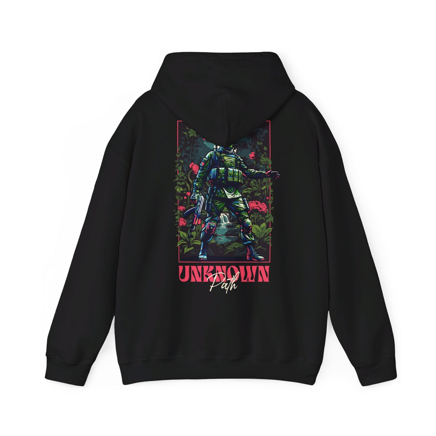 Unknown Path, Sudadera unisex con capucha Heavy Blend™