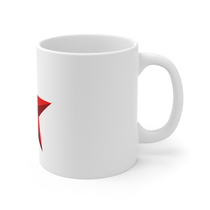 Red star, Tazas de café de cerámica, 11 oz, 15 oz