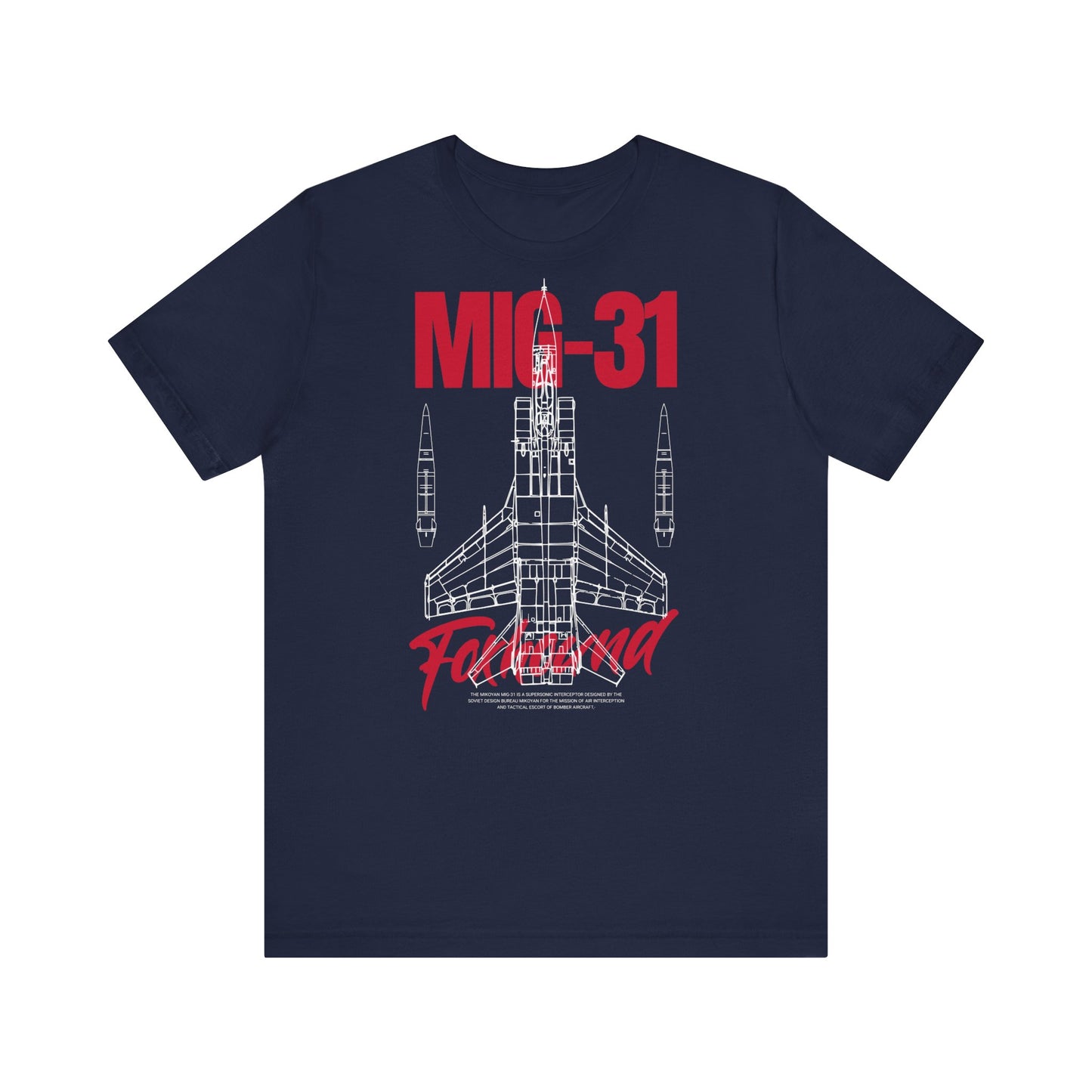 MIG-31, Camiseta de manga corta unisex de jersey