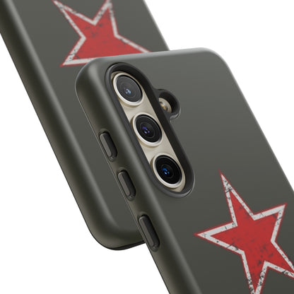 Red star, estuche para celular