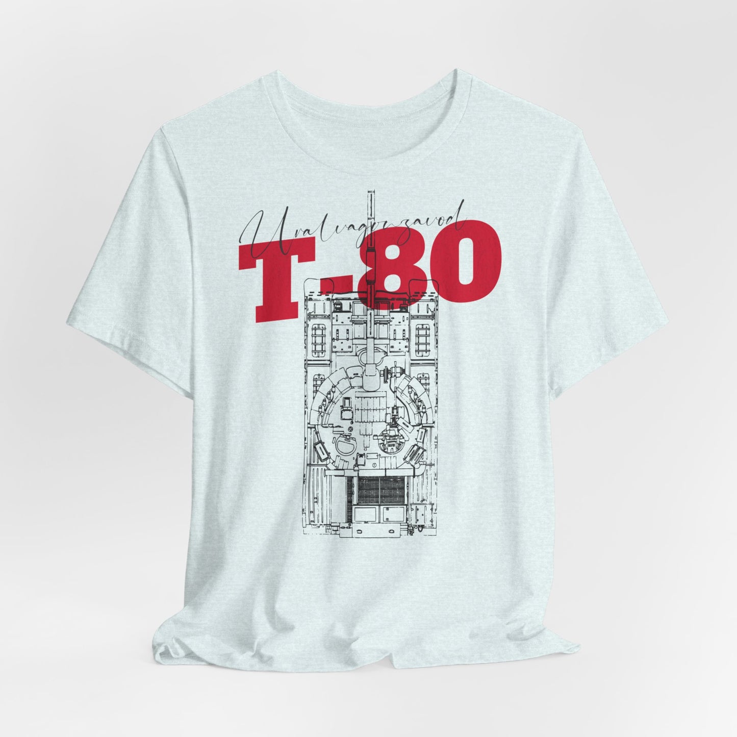 T-80, Camiseta de manga corta de punto unisex