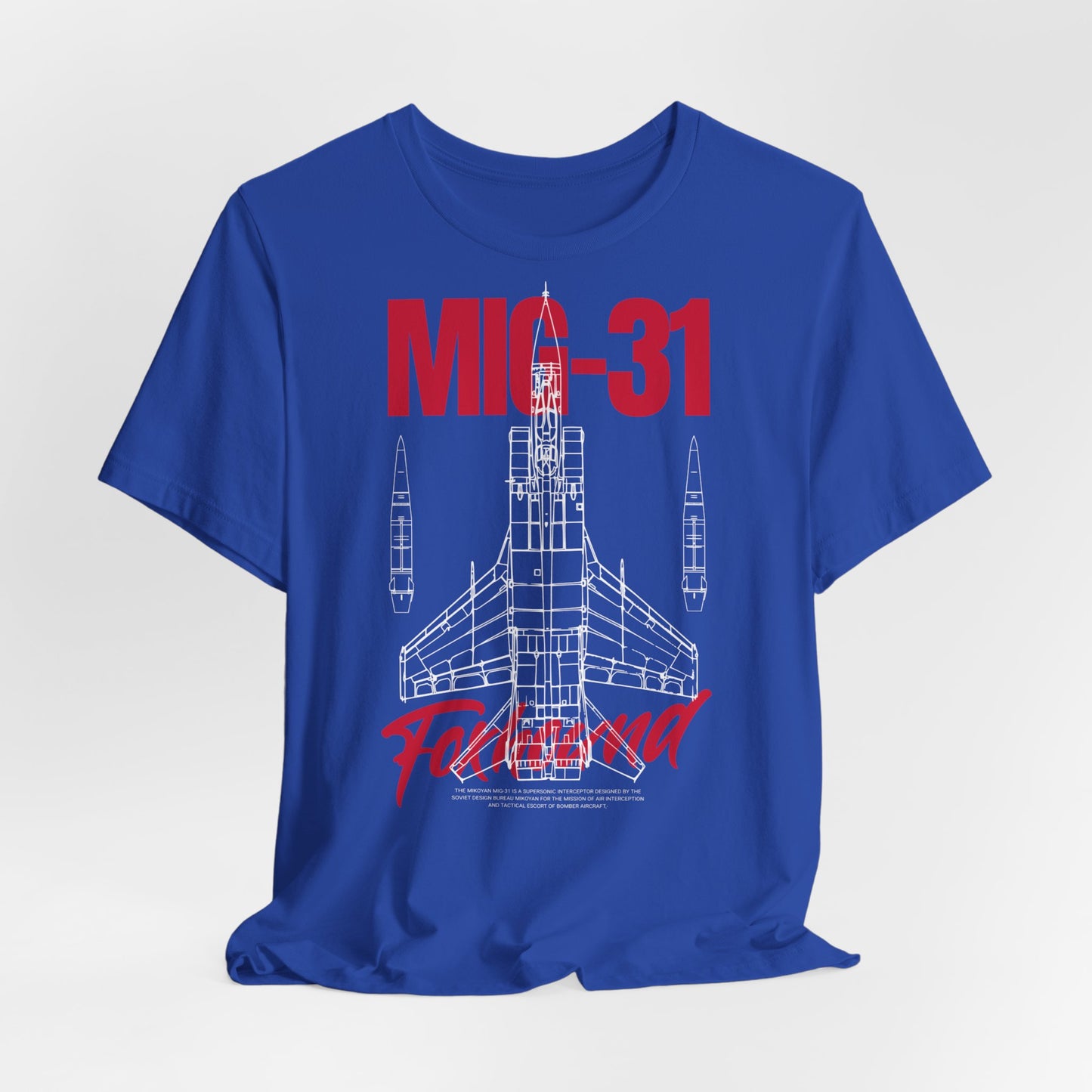 MIG-31, Camiseta de manga corta unisex de jersey