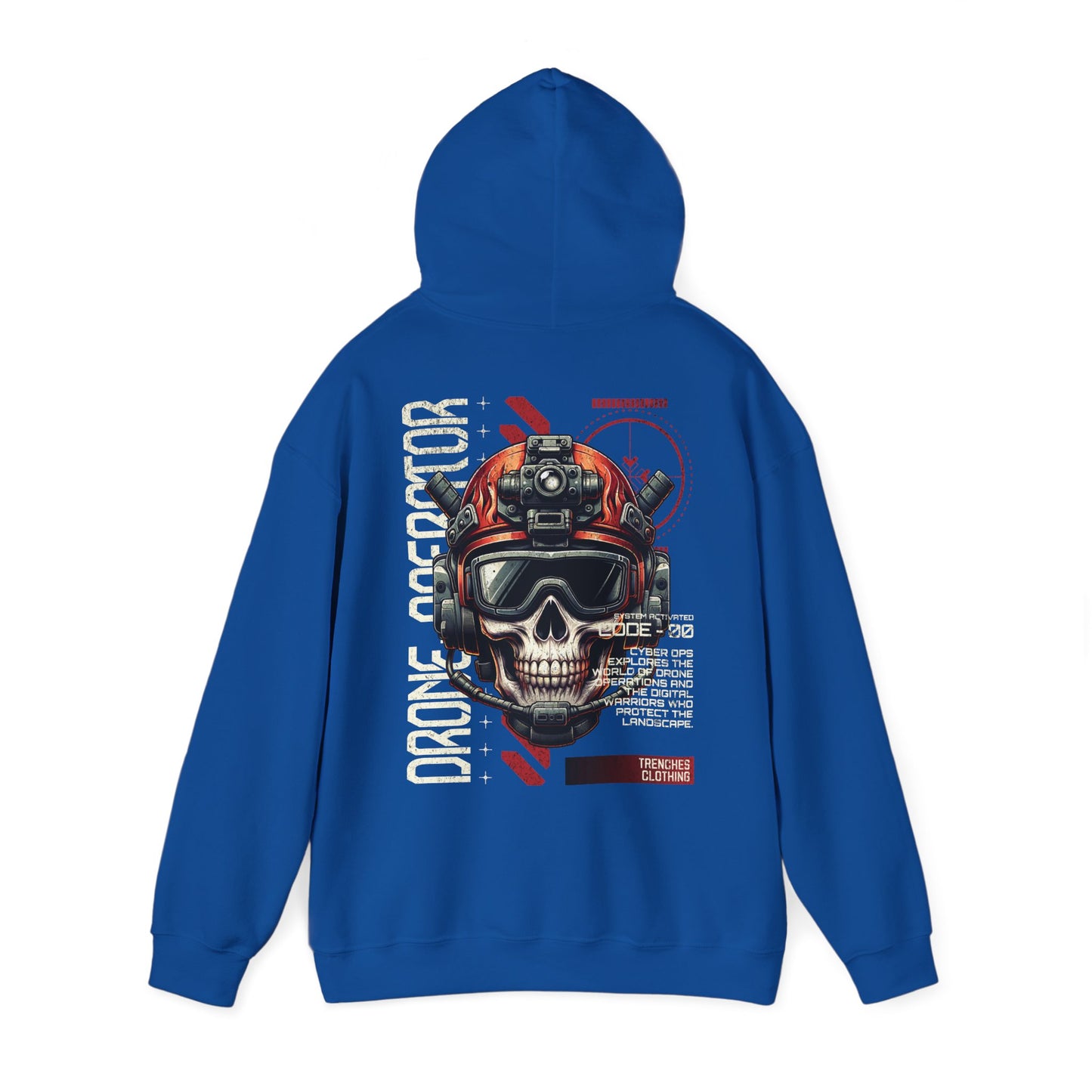 Drone-Ops, Sudadera unisex con capucha Heavy Blend™