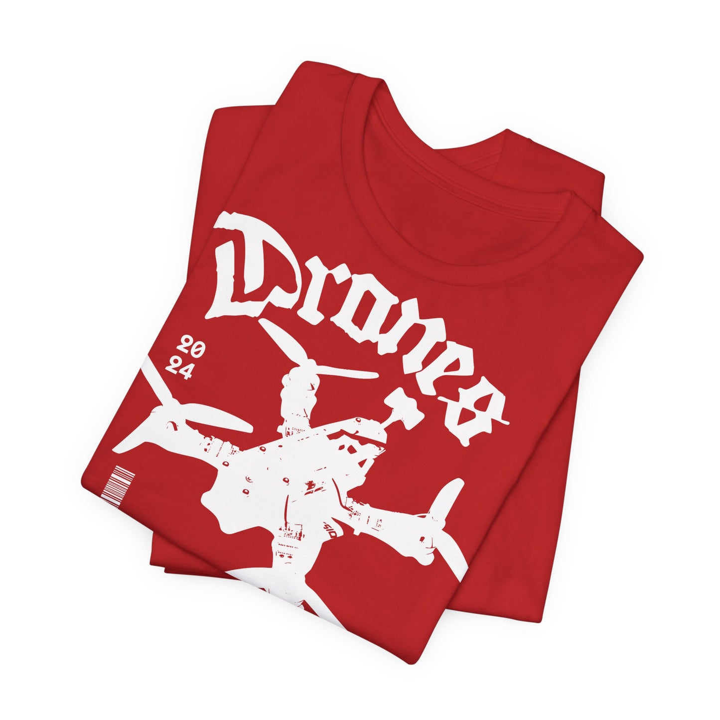 Operador de drones FPV, Camiseta de manga corta de punto unisex