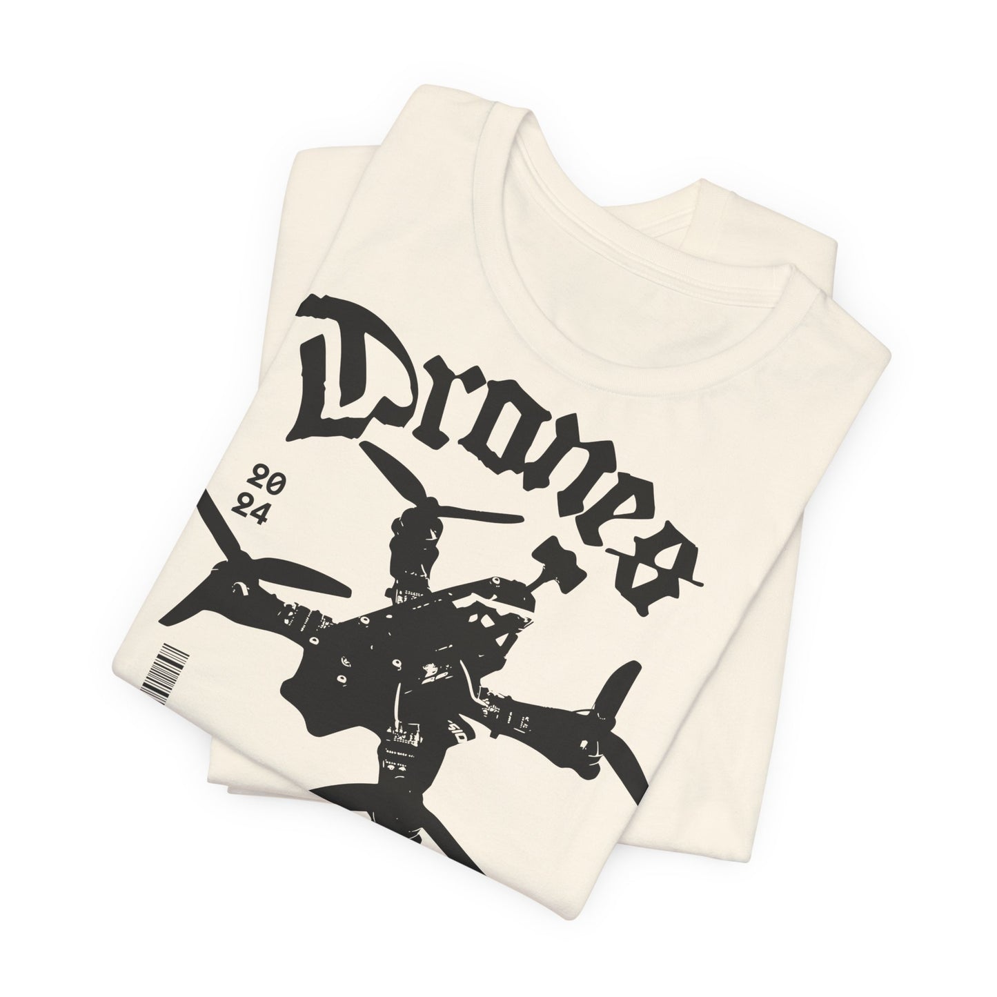 Operador de drones FPV, Camiseta de manga corta de punto unisex