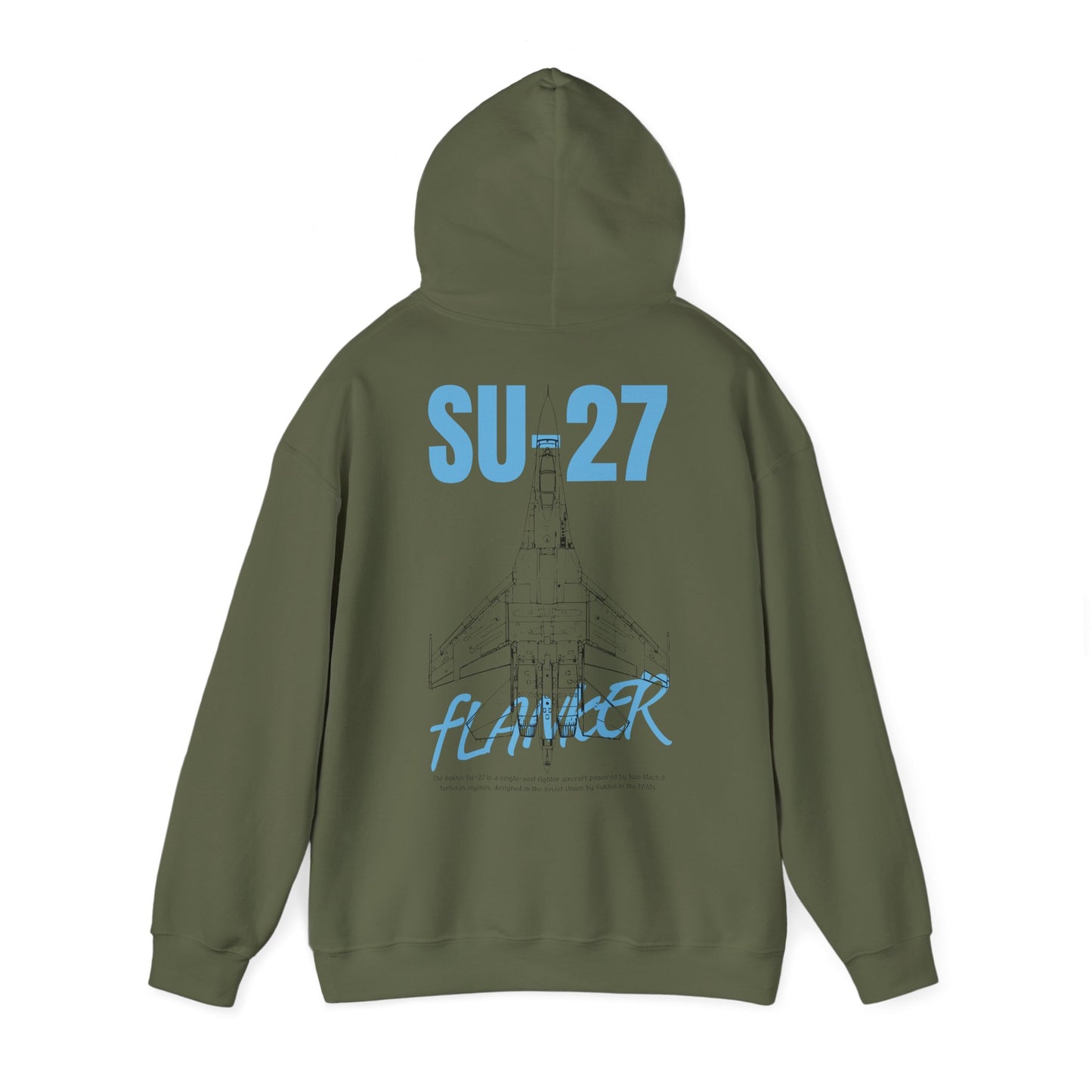 SU-27, Sudadera unisex con capucha Heavy Blend™