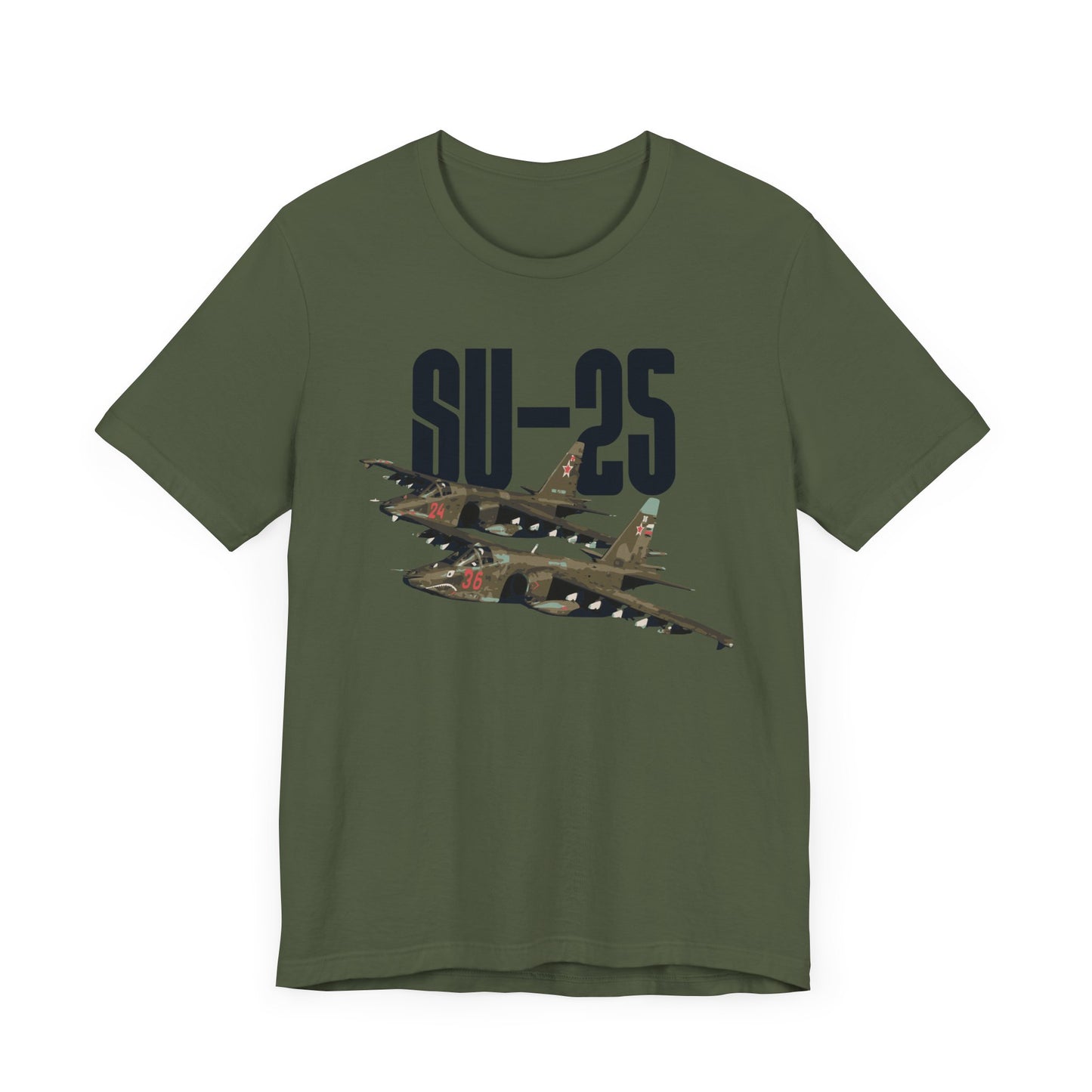 SU-25, Camiseta de manga corta de punto unisex