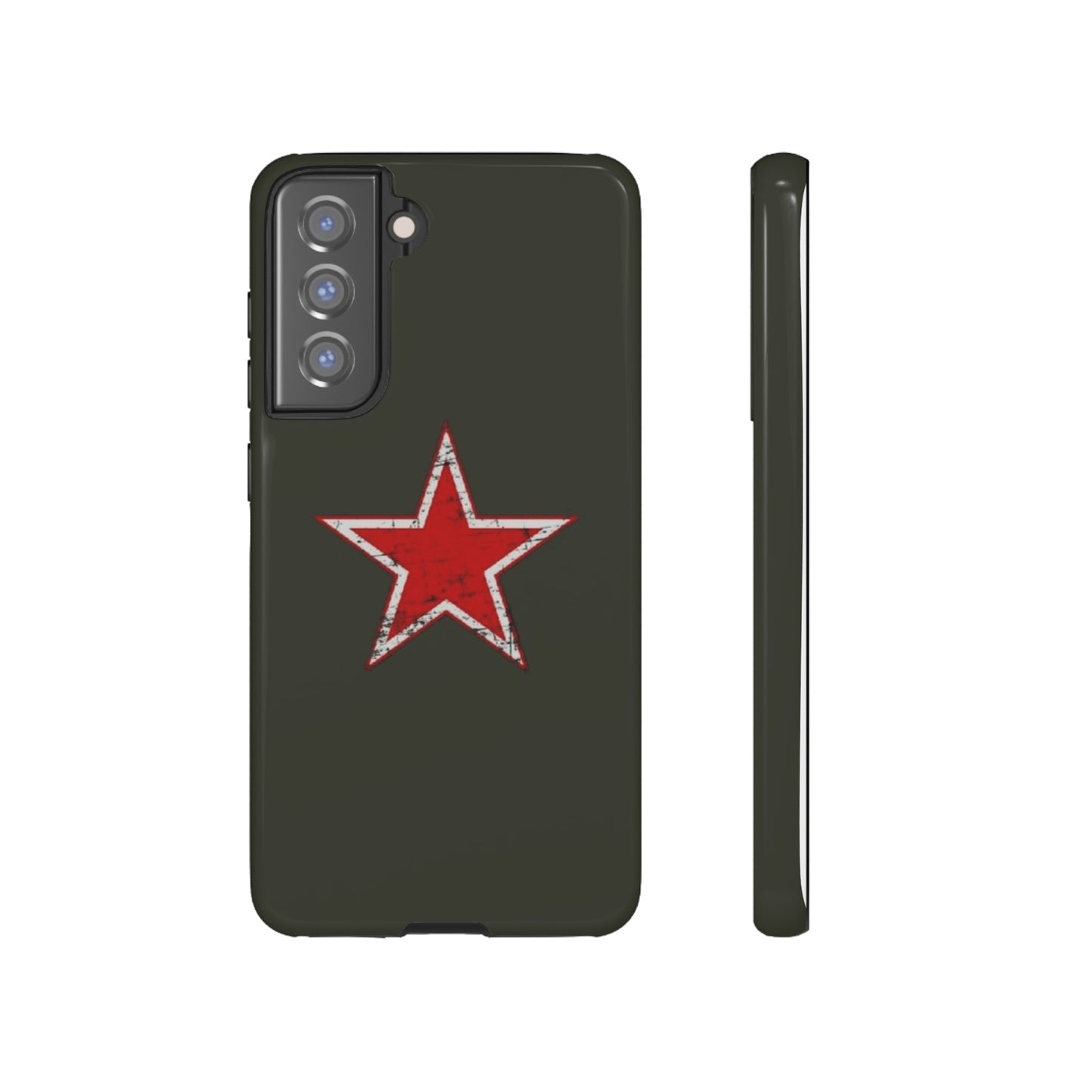 Red star, estuche para celular