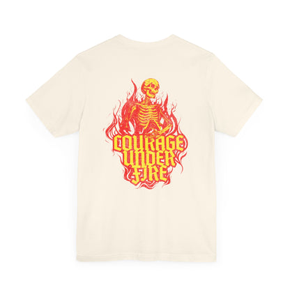 Bajo fuego, Camiseta de manga corta de punto unisex