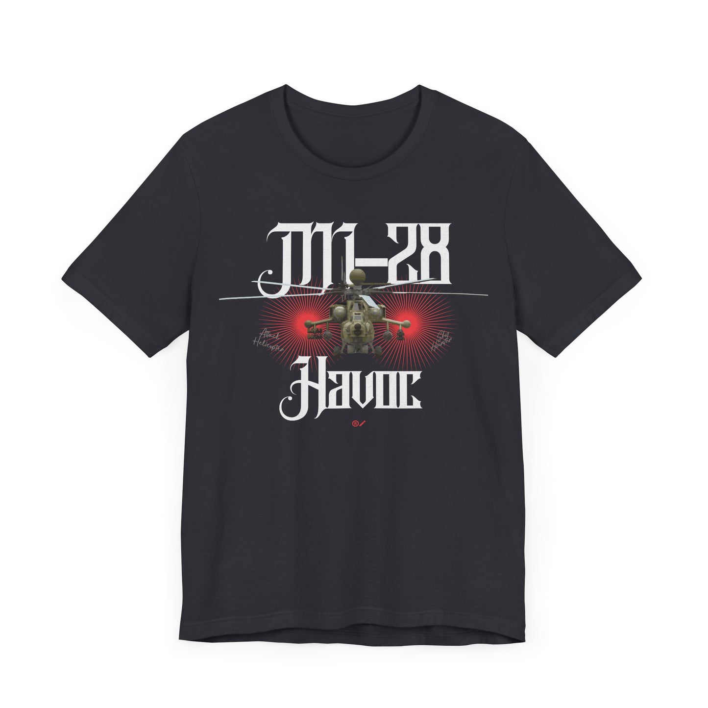 MI-28, Camiseta de manga corta unisex de jersey