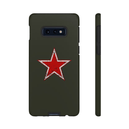 Red star, estuche para celular