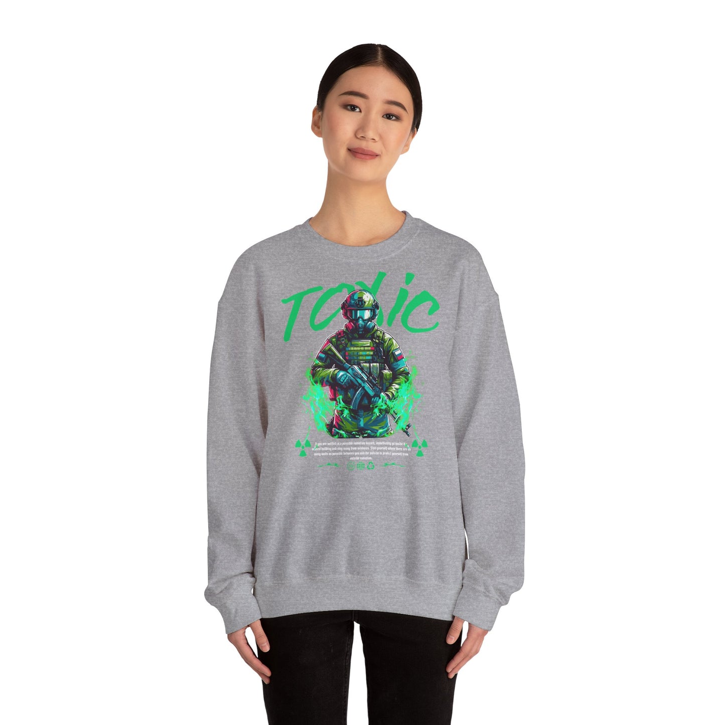 Toxic End, sudadera unisex con cuello redondo