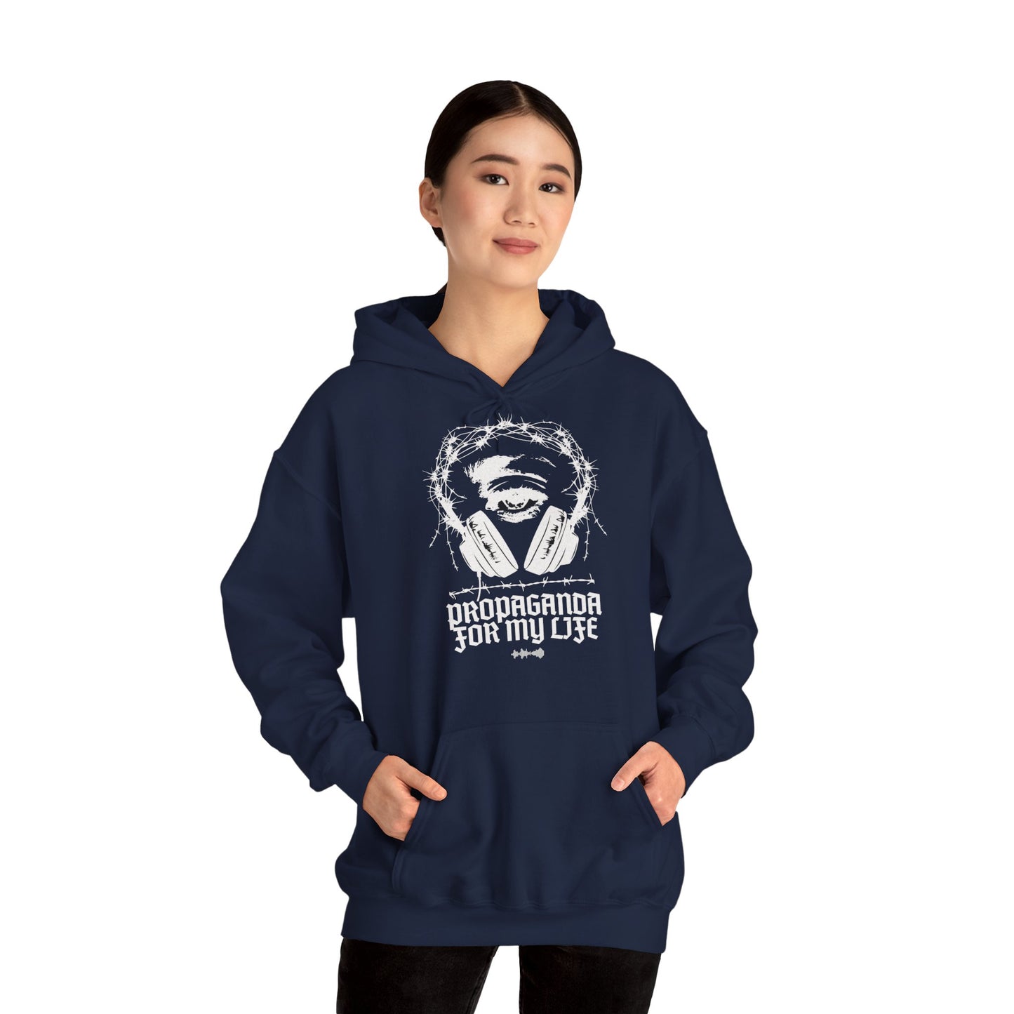 Propaganda para mi vida, Sudadera con capucha unisex Heavy Blend™