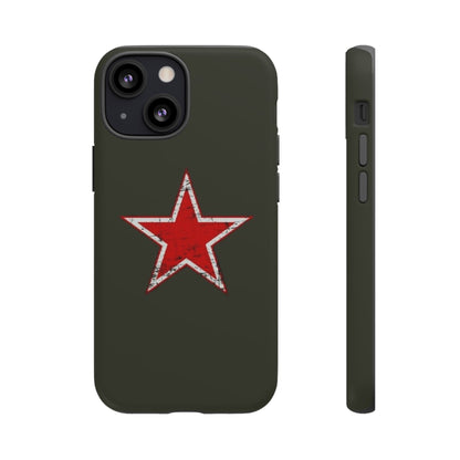 Red star, estuche para celular