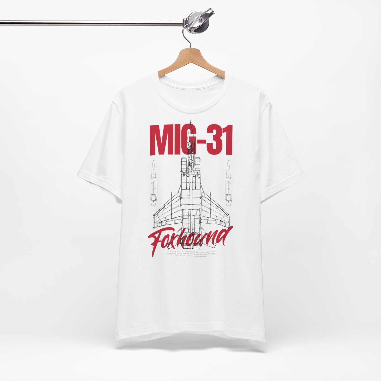 MIG-31, Camiseta de manga corta unisex de jersey