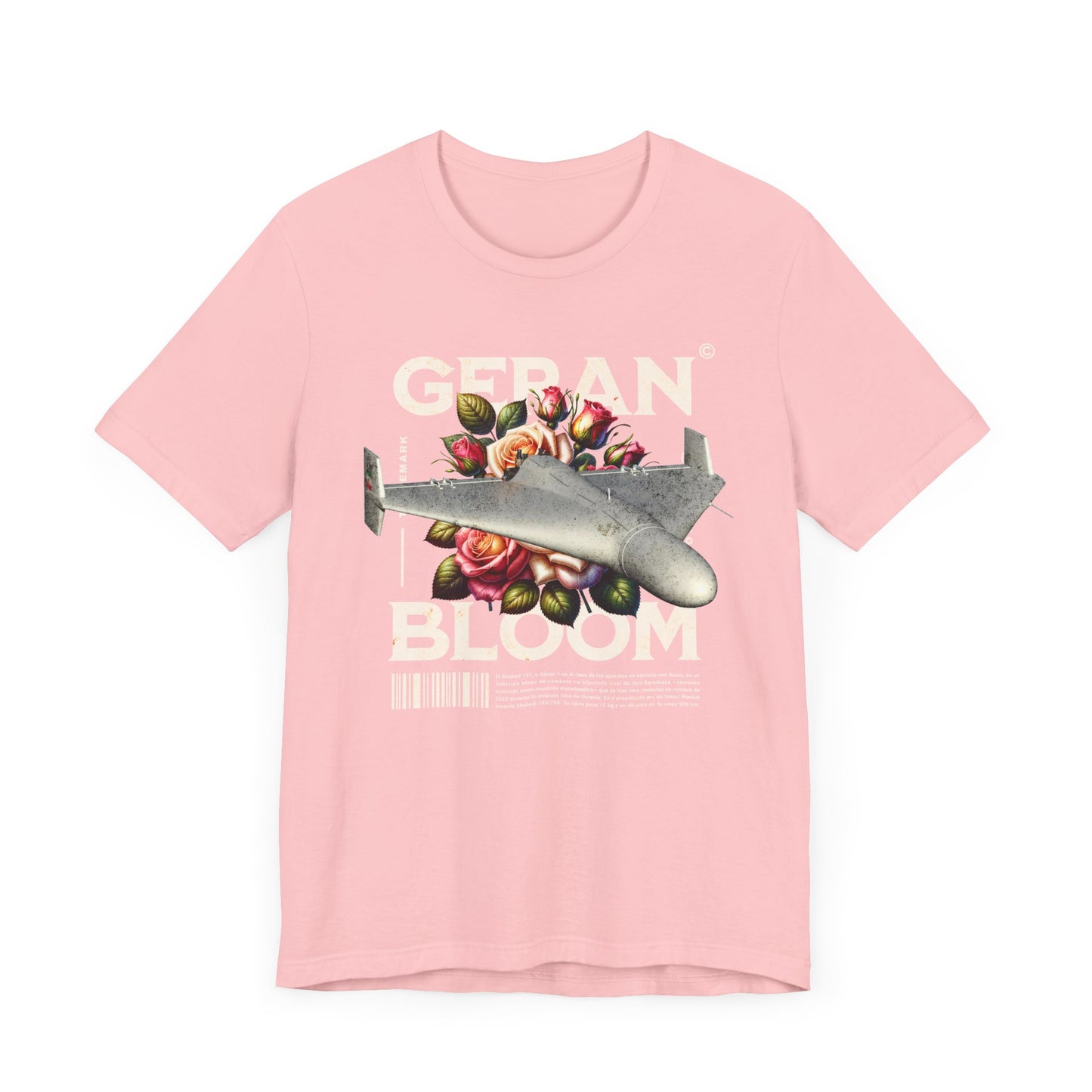 Dron Geran, Camiseta de manga corta de punto unisex