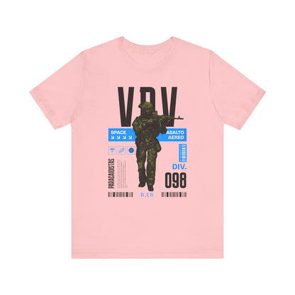 VDV 98th, Camiseta de manga corta de punto unisex