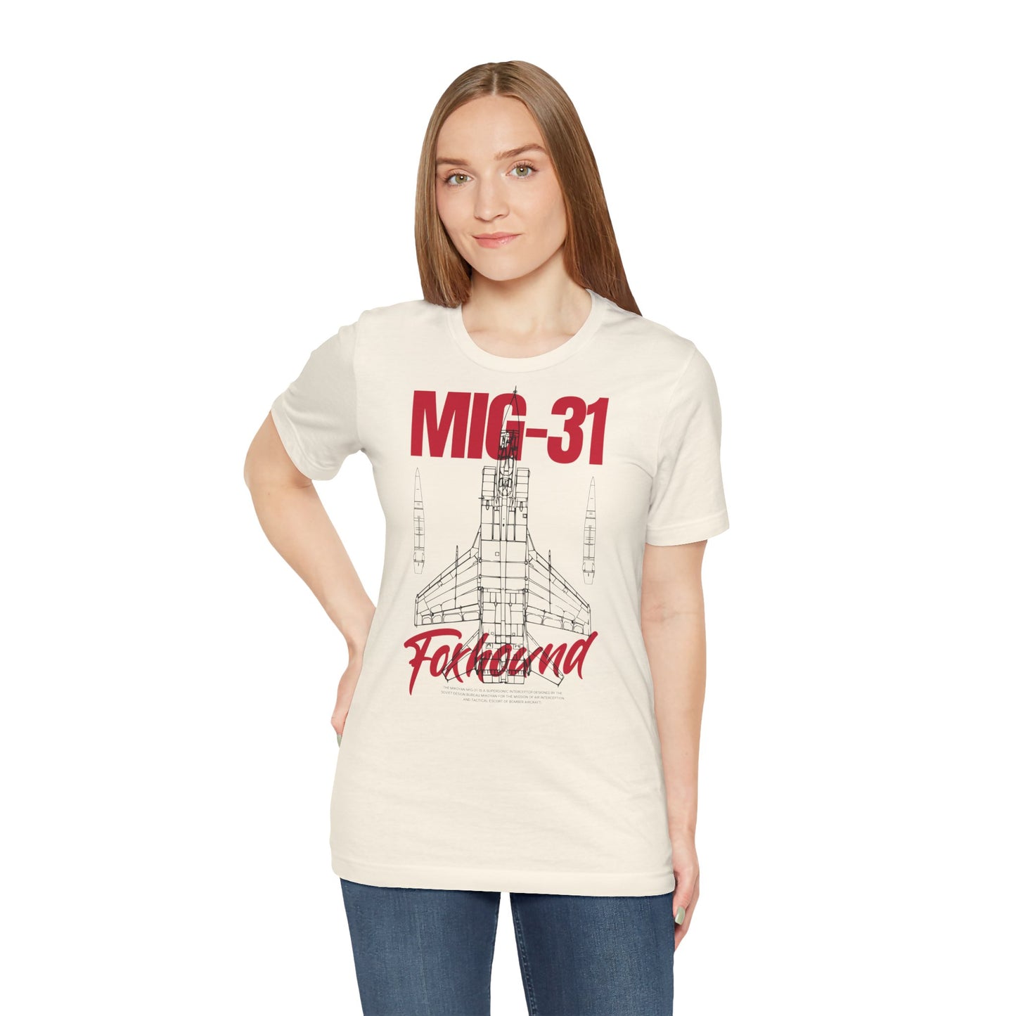 MIG-31, Camiseta de manga corta unisex de jersey