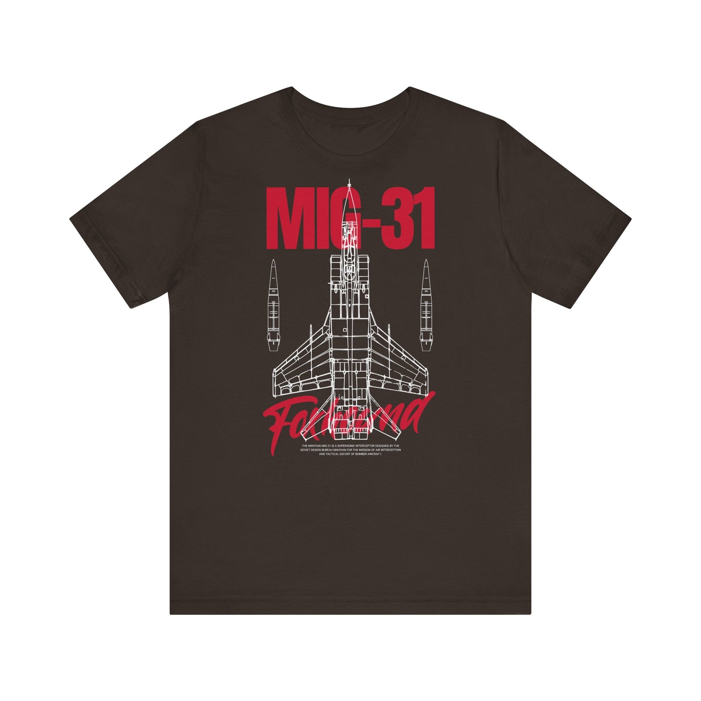 MIG-31, Camiseta de manga corta unisex de jersey