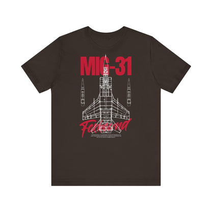 MIG-31, Camiseta de manga corta unisex de jersey