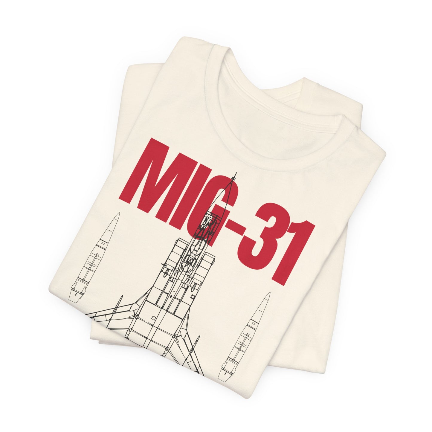 MIG-31, Camiseta de manga corta unisex de jersey