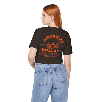 Dollar Burn, Camiseta de manga corta unisex de jersey