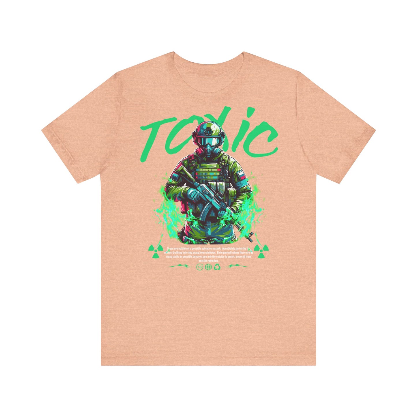 Toxic End, Camiseta de manga corta unisex