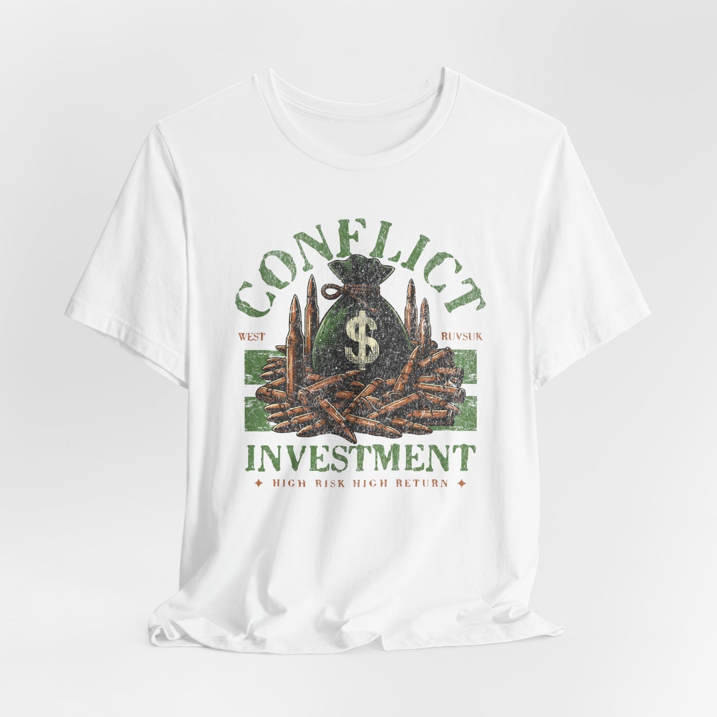 Invesment, Camiseta de manga corta unisex