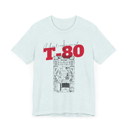 T-80, Camiseta de manga corta de punto unisex