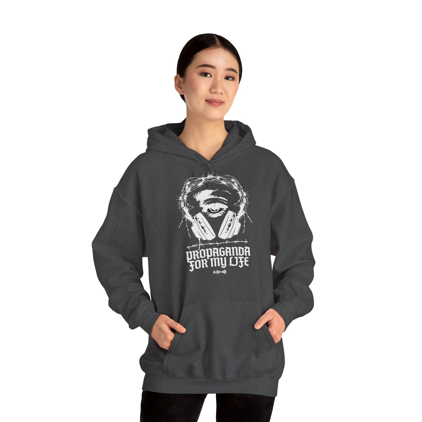 Propaganda para mi vida, Sudadera con capucha unisex Heavy Blend™