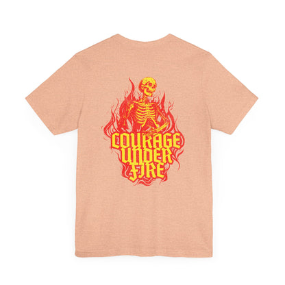 Bajo fuego, Camiseta de manga corta de punto unisex