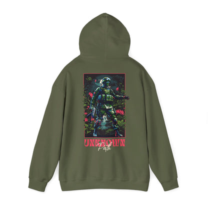 Unknown Path, Sudadera unisex con capucha Heavy Blend™